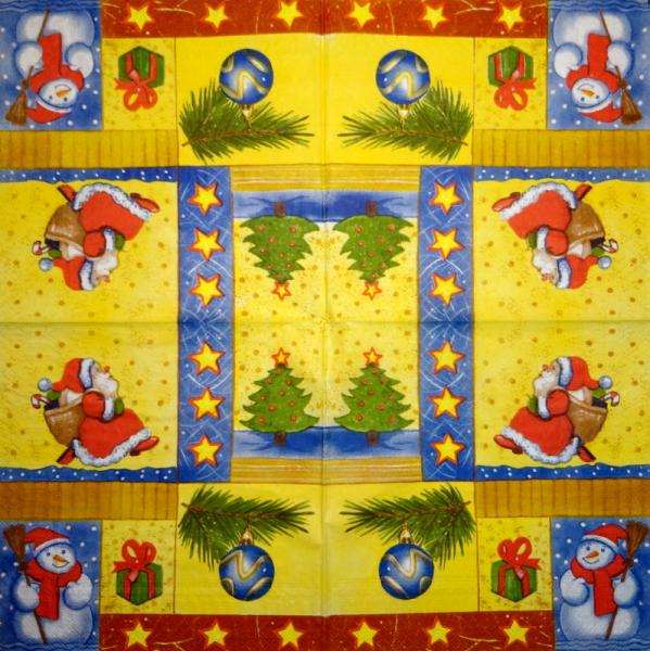 NW-195 Weihnachtsmann - 3-lagig